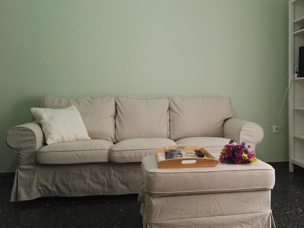 Paris Spacious Beach Apartment Loutráki Dış mekan fotoğraf